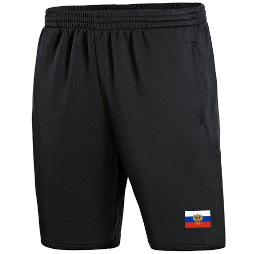 Schwarze Russland-Shorts unitif.com