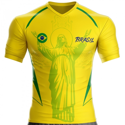 Brazil Football Jersey Jesus Christ the Redeemer Special Edition unitif.com