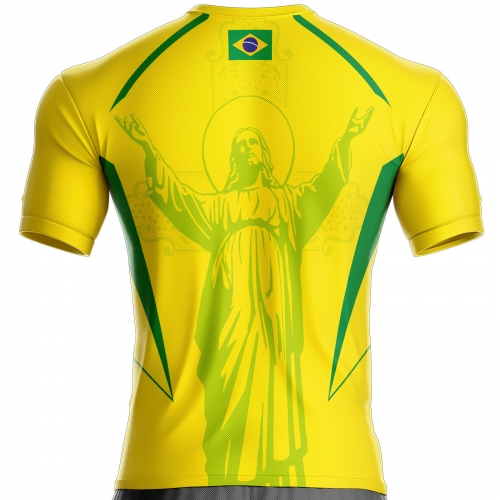 Brazil Football Jersey Jesus Christ the Redeemer Special Edition unitif.com