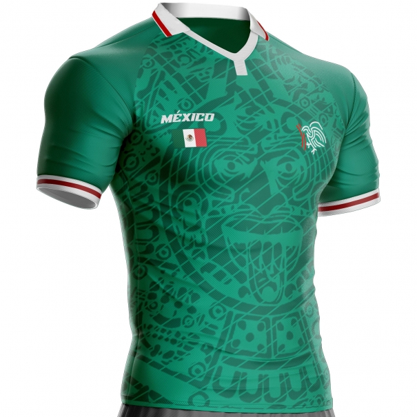 Mexico vintage football jersey MX-923 unitif.com