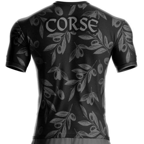 Maglia da calcio della Corsica Corsica - Isola della bellezza CR-414 unitif.com