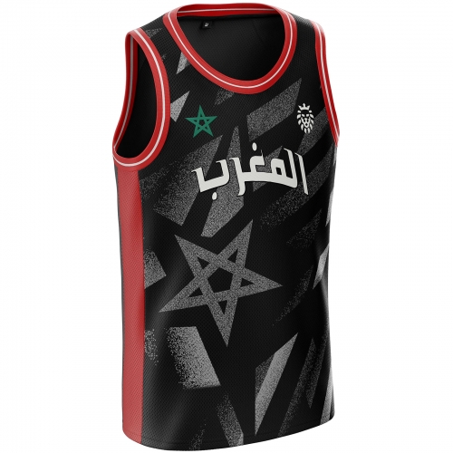 Morocco basketball jersey MC-29 unitif.com