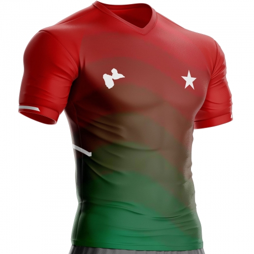 Guadeloupe vintage fodboldtrøje GP-655 unitif.com