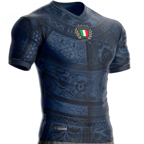 Camiseta de fútbol de Italia IT-657 para seguidores unitif.com