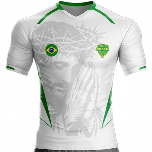 Maglia da calcio Brasile NG-104 Jesus Edizione Speciale unitif.com