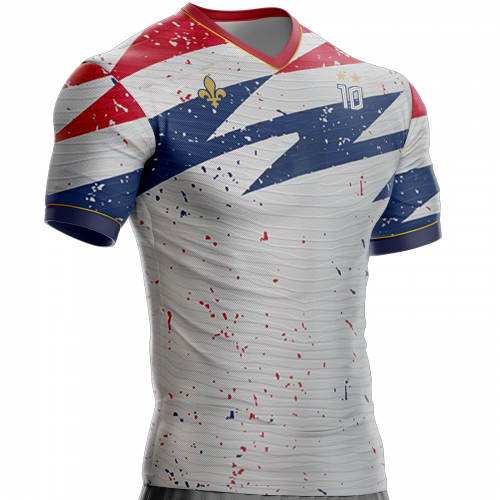 Maglia da calcio Francia FR-12 per sostenere unitif.com