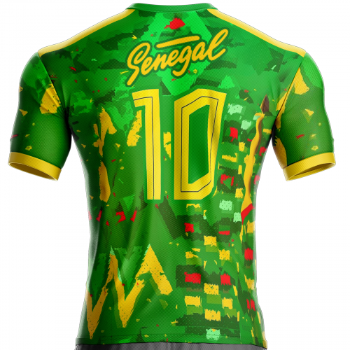 السنغال لكرة القدم قميص SG-175 لدعم unitif.com