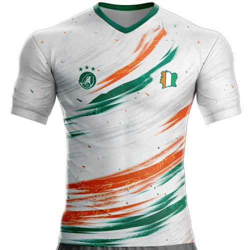 Ivory Coast football jersey CI-810 for supporters unitif.com