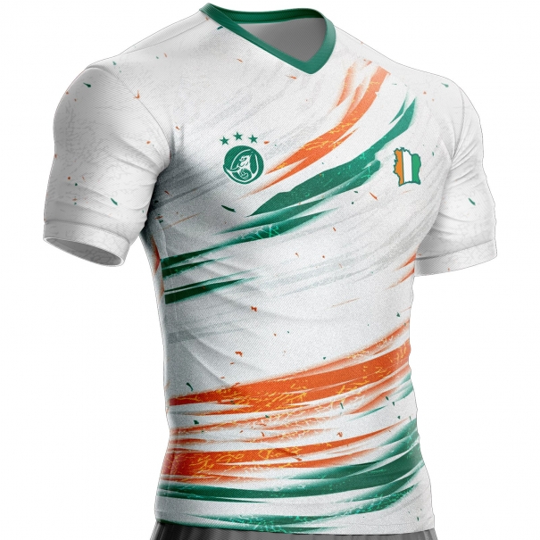 Ivory Coast football jersey CI-810 for supporters unitif.com