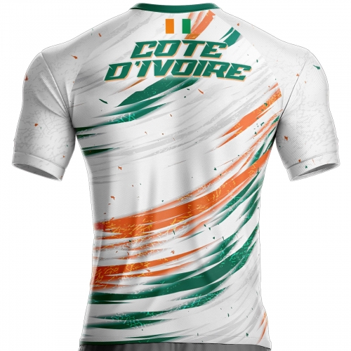 Ivory Coast football jersey CI-810 for supporters unitif.com