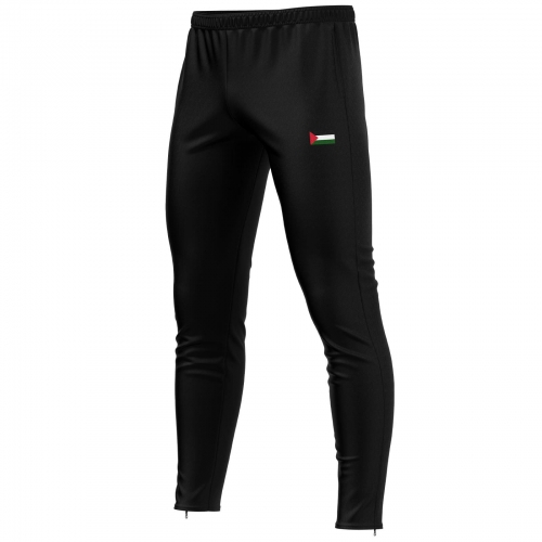 Palestine PL-418 black tracksuit bottoms unitif.com