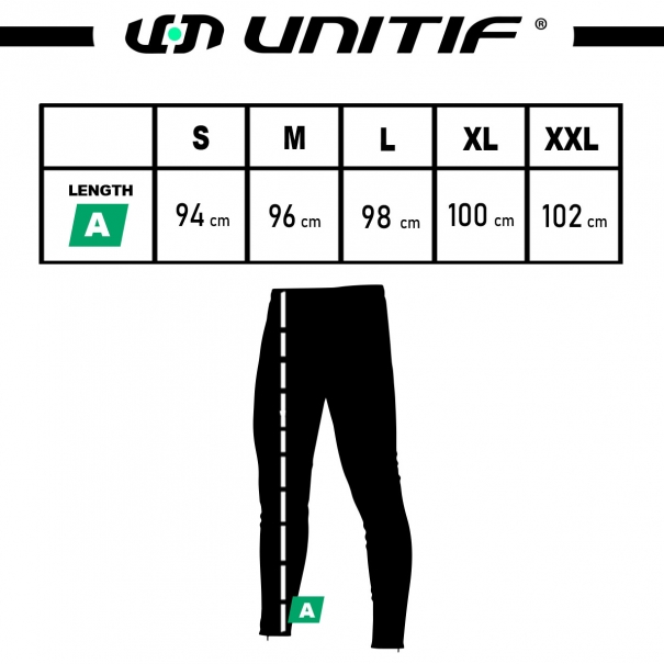 Pantalon Cap Vert CV-238 bas de survêtement noir unitif.com