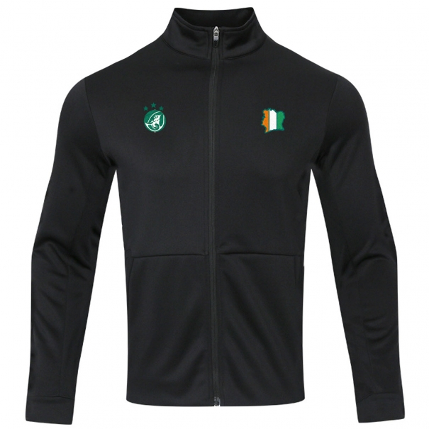 Schwarze Jacke der Elfenbeinküste CI-225 unitif.com