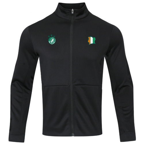 Schwarze Jacke der Elfenbeinküste CI-225 unitif.com