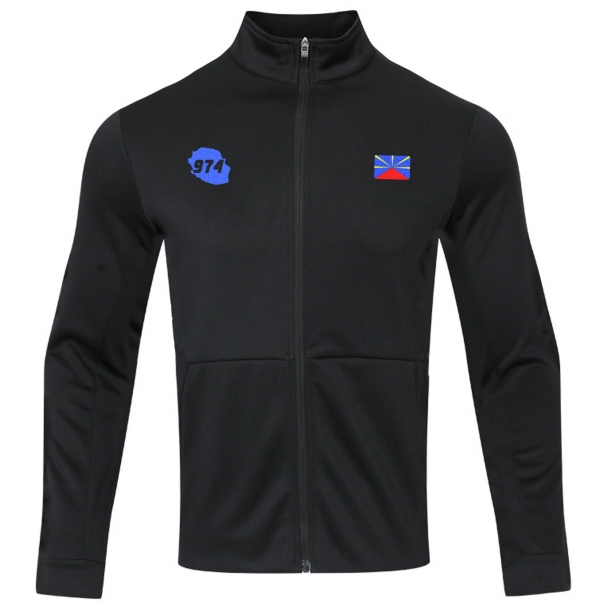 Veste La Réunion RN-974 noir unitif.com