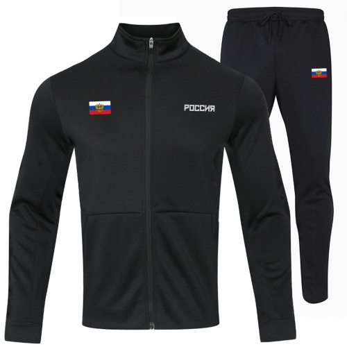 Survêtement Russie RS-7 veste et pantalon noir unitif.com
