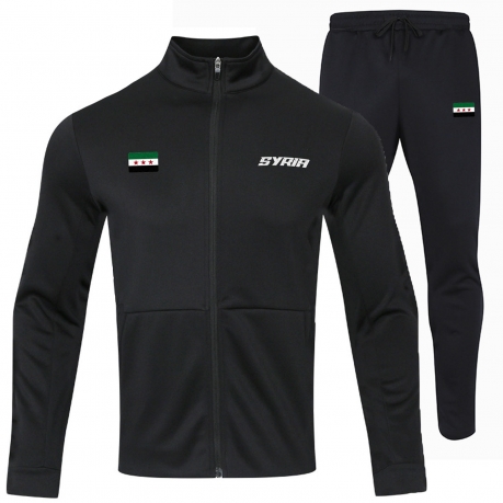 Syrien SR-963 Trainingsanzugjacke und schwarze Hose unitif.com