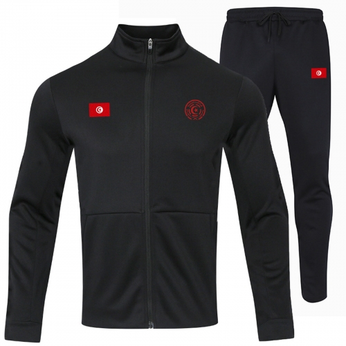 Chaqueta deportiva Túnez TN-216 y pantalón negro unitif.com