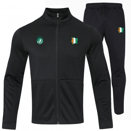 Survêtement Côte d'Ivoire CI-35 veste et pantalon noir unitif.com