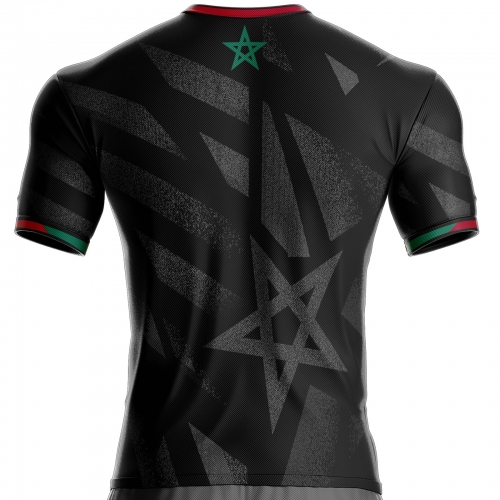 Marokko-Fußballtrikot für Fans, Modell XZ-422 unitif.com