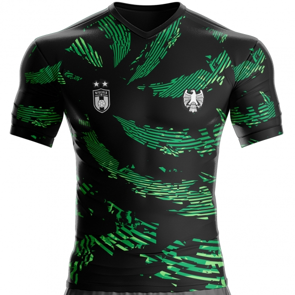 Camiseta de fútbol personalizable Nigeria NG-74 unitif.com