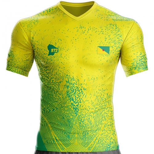 Guyana voetbalshirt 973 B-77 ter ondersteuning unitif.com