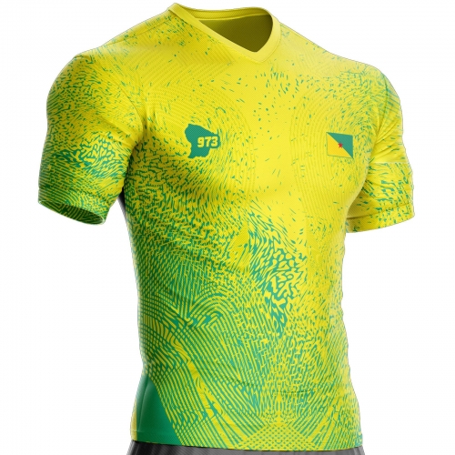 Guyana voetbalshirt 973 B-77 ter ondersteuning unitif.com