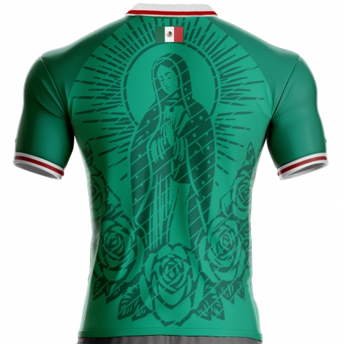 Maglia da calcio vintage del Messico MX-663 unitif.com