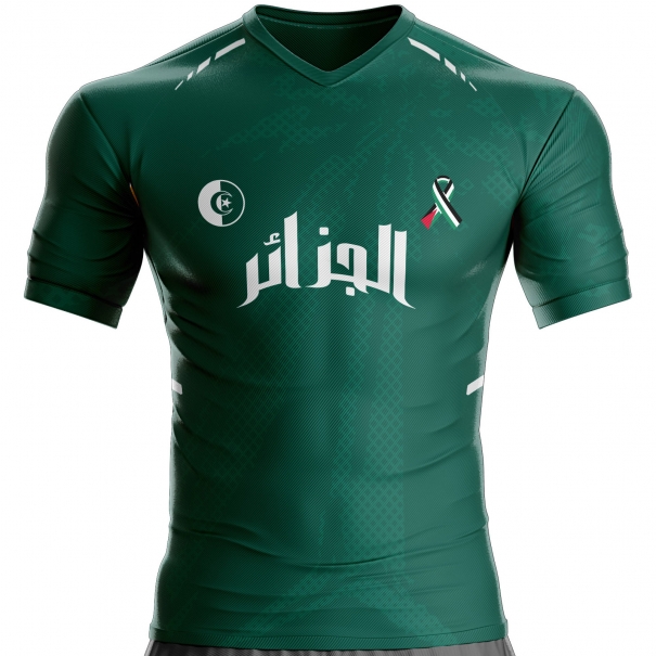 Maglia da calcio dell'Algeria NZ-11 per tifosi unitif.com