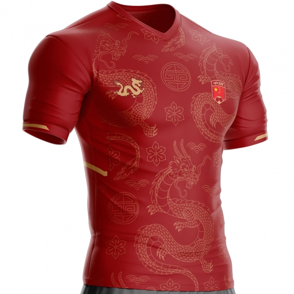 Camiseta de fútbol de China CN-54 para seguidores unitif.com
