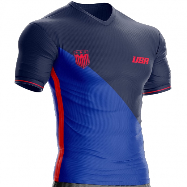 Camiseta de fútbol de Estados Unidos US-41 unitif.com
