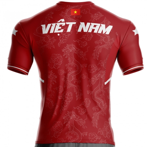 Vietnamin jalkapallopelipaita VT-211 Vietnamilainen lohikäärme unitif.com