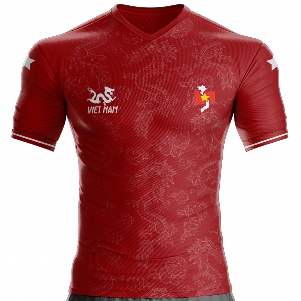 Vietnam Fußballtrikot VT-211 „Vietnamesischer Drache“ unitif.com
