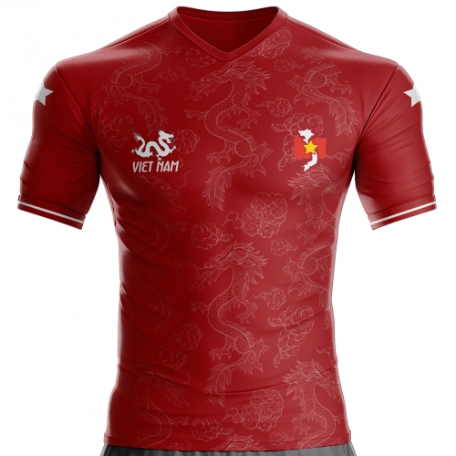 Vietnam Football Jersey VT-211 Vietnamese Dragon unitif.com