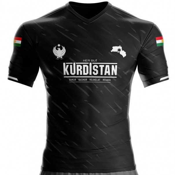 Kurdistan fotballdrakter KDS-71 unitif.com