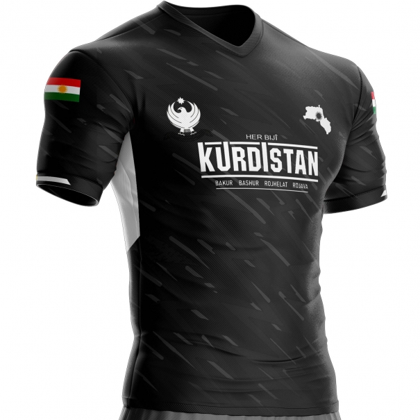 Kurdistan-Fußballtrikot KDS-71 unitif.com