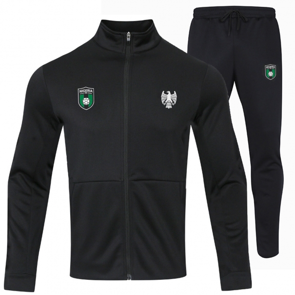 Nigeria NG-34 Trainingsanzugjacke und schwarze Hose unitif.com