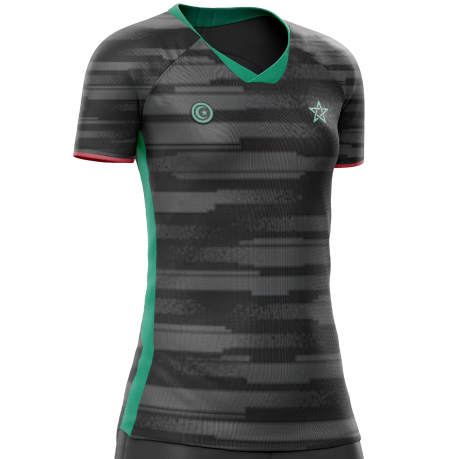 Morocco women's soccer jersey MC-411 for supporters unitif.com