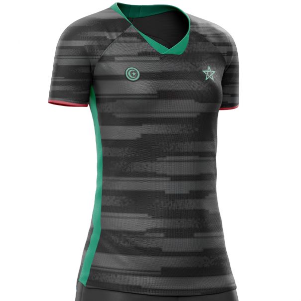 Maillot Maroc femme football MC-411 pour supporter