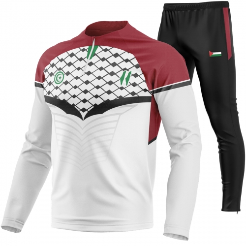 Chándal de fútbol palestino YZ-41 unitif.com