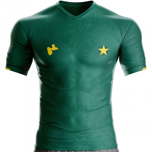 Guadeloupe football jersey 971 to support unitif.com