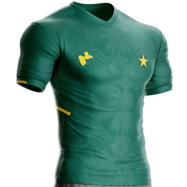 Guadeloupe football jersey 971 to support unitif.com