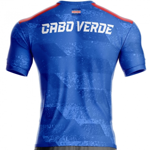 Camiseta de fútbol de Cabo Verde CV-410 para aficionados unitif.com