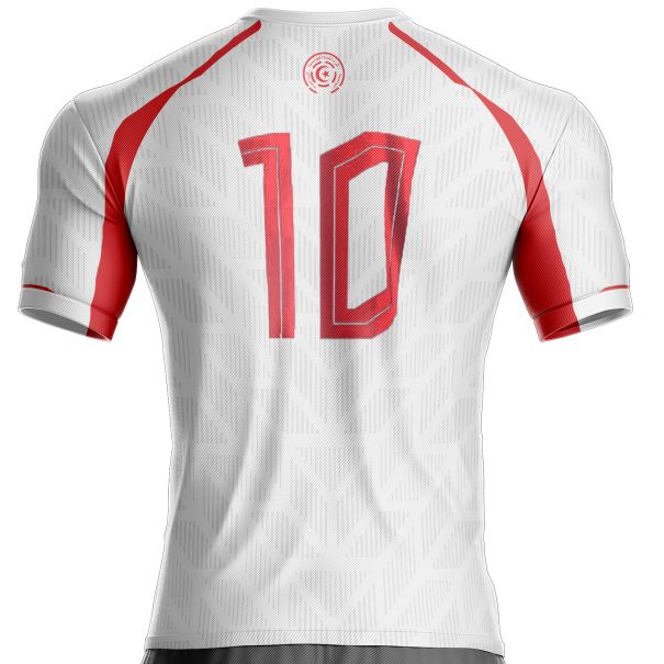 Tunisia football shirt T-885 to support unitif.com