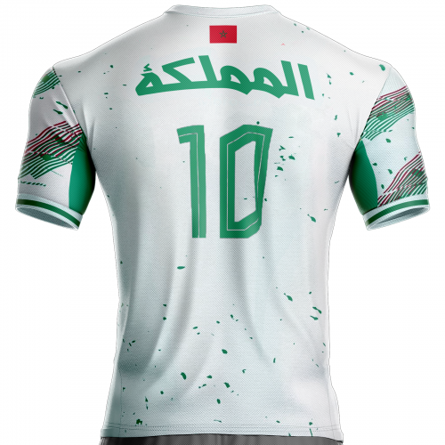 Morocco football jersey for supporter model VG-336 unitif.com