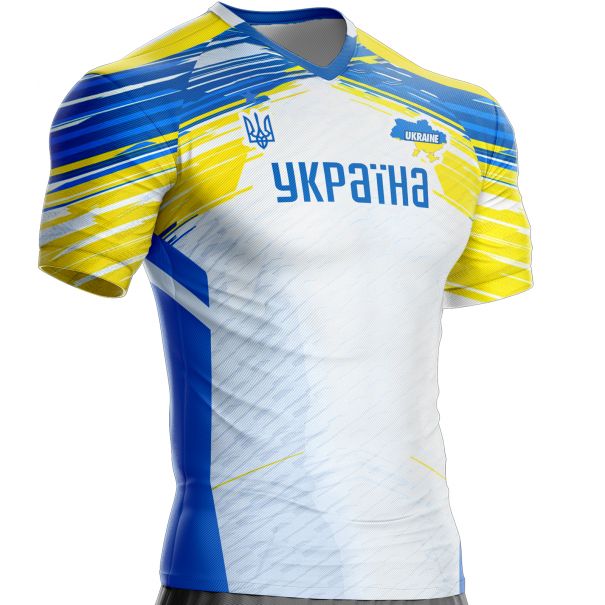 Футбольная майка Украины UKR-362 для болельщиков unitif.com