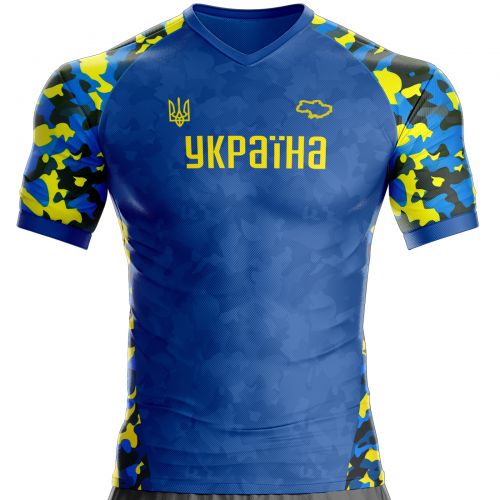 Ukraine football jersey UKR-463 for supporters unitif.com