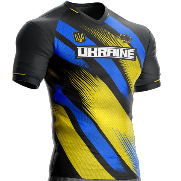 Ukraine football jersey UKR-525 for supporters unitif.com