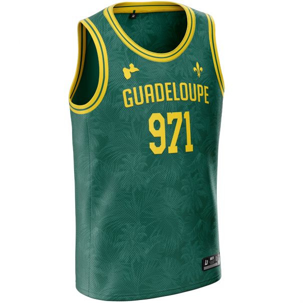 Guadeloupe-Basketballtrikot GD-971 unitif.com