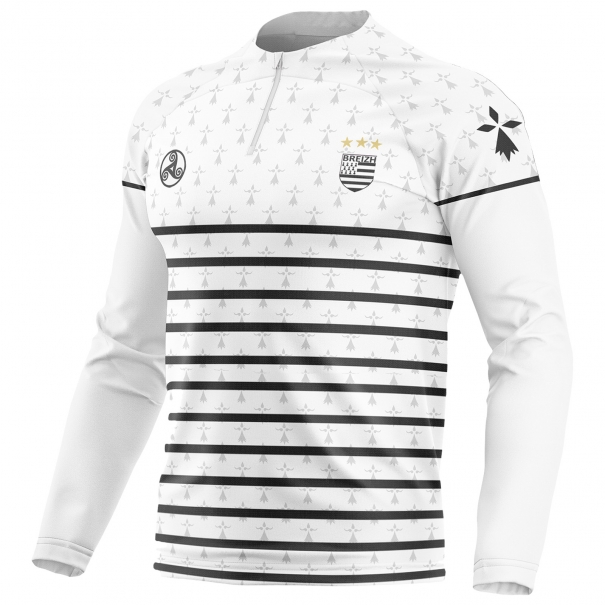 Maillot Bretagne football BR-66 manches longues unitif.com